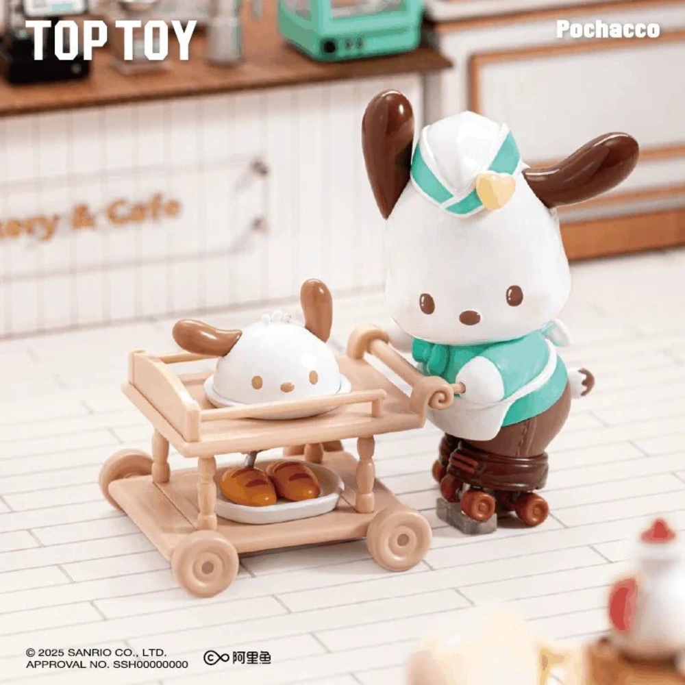 𑣲⋆｡˚Sanrio Characters - Roller Skating Restaurant
⤷ Pochacco (1/6)